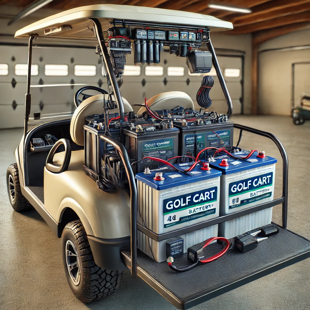 Cart batteries can be very expensive. We'll keep them healthy and give you a fair price when they need to be replaced